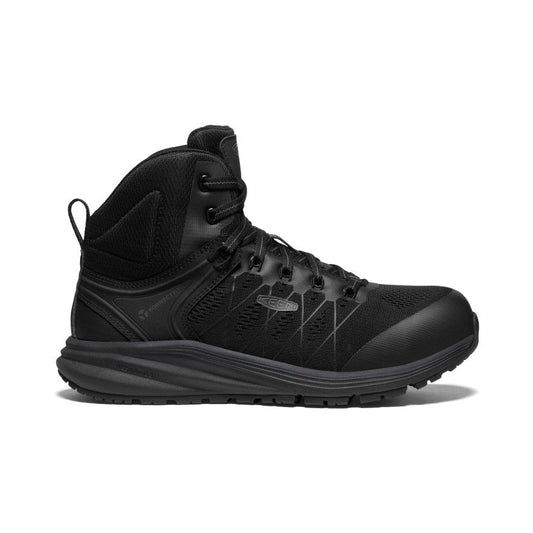 Keen Men's Vista Energy Mid INT MET (Carbon Toe) | Black/Raven