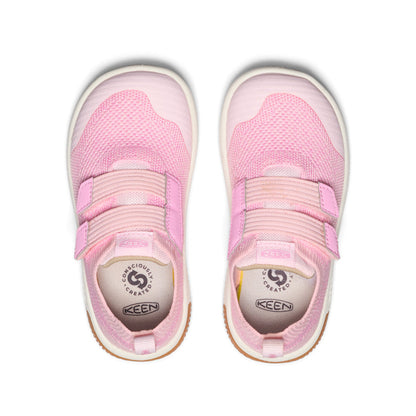 Keen Little Kids' KNX Knit Double Strap | Giggle Pink/Moonlite Mauve