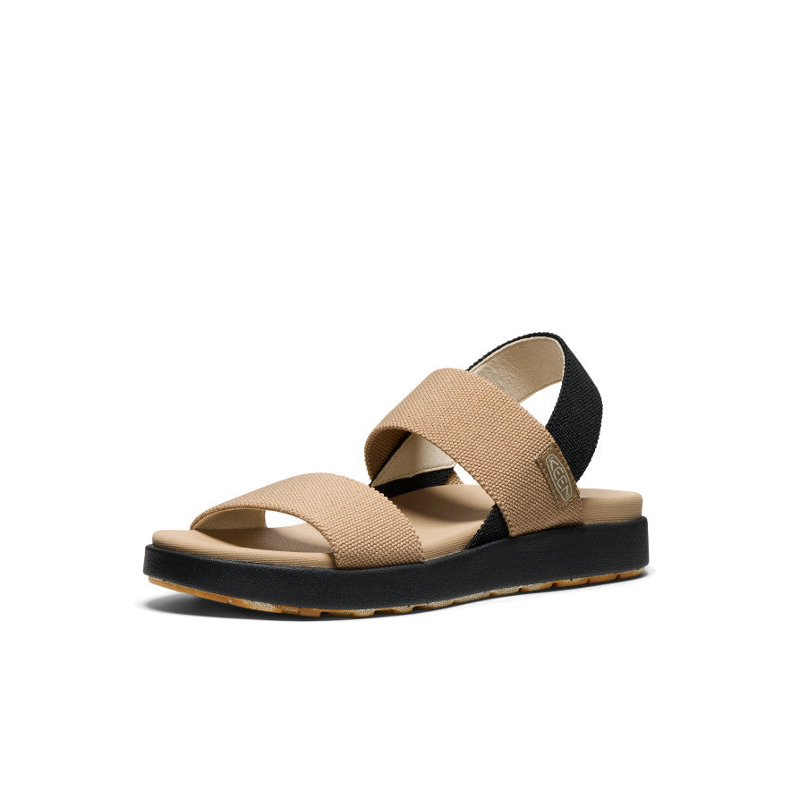 Keen Women's Elle Backstrap Sandal | Cornstalk/Black