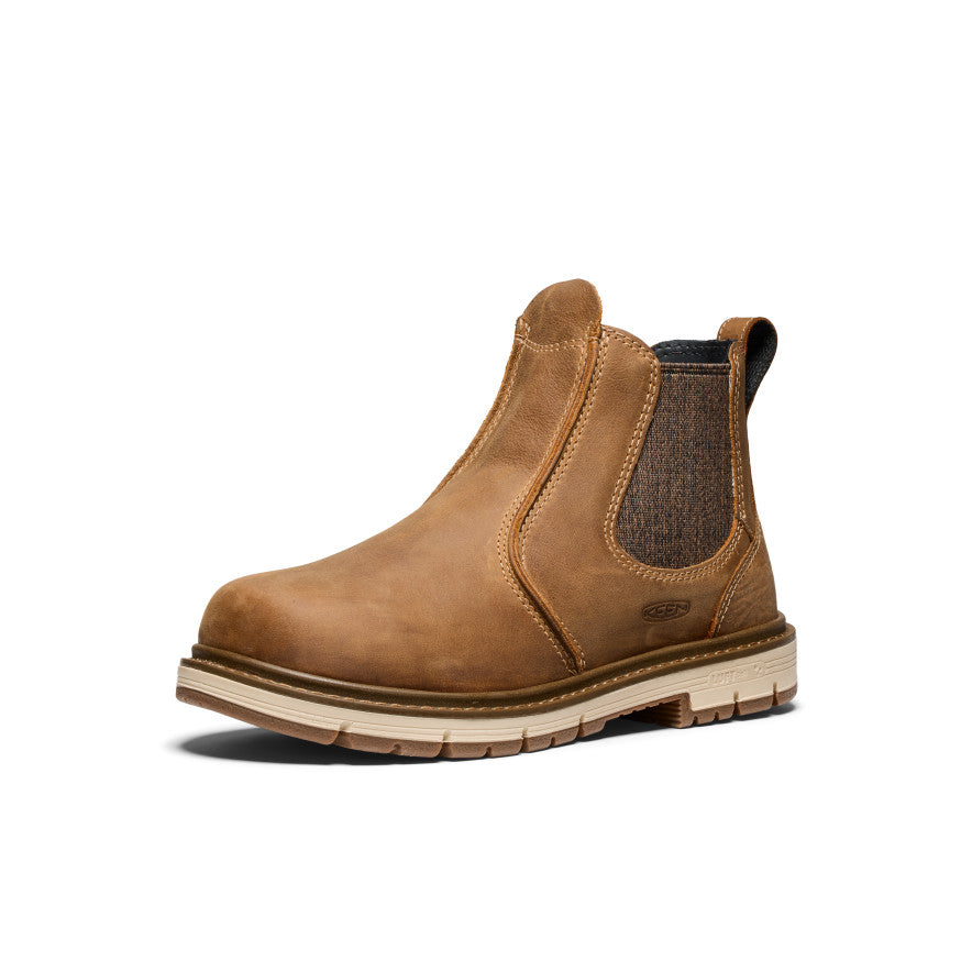 Keen Women's San Jose Chelsea 90° Heel Boot (Soft Toe) | Belgian/Gum
