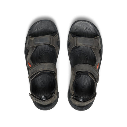 Keen Men's Targhee III Open Toe Sandal | Grey/Black