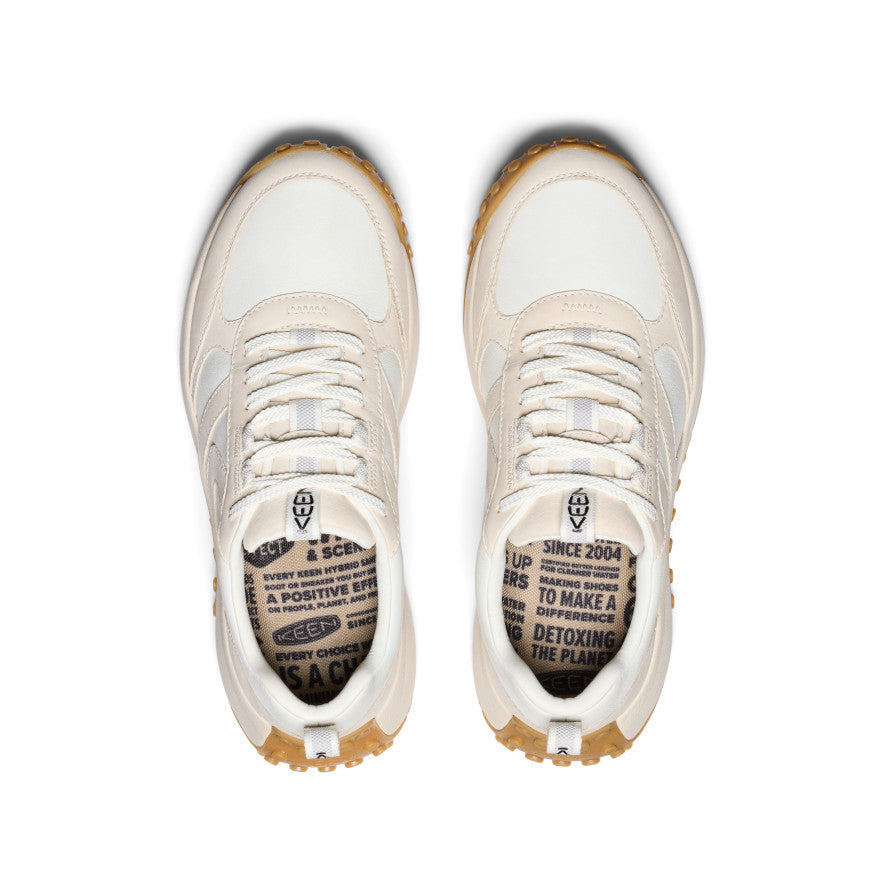 Keen Women's KS86 Leather Sneaker | Birch/Star White