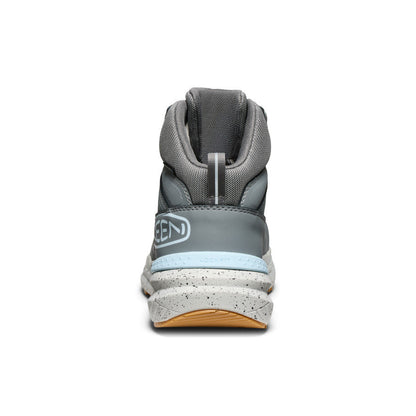 Keen Women's Synchro Waterproof Work Boot (Carbon Toe) | Steel Grey/Gum