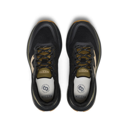 Keen Men's WK500 Walking Shoe | Black/Dark Olive
