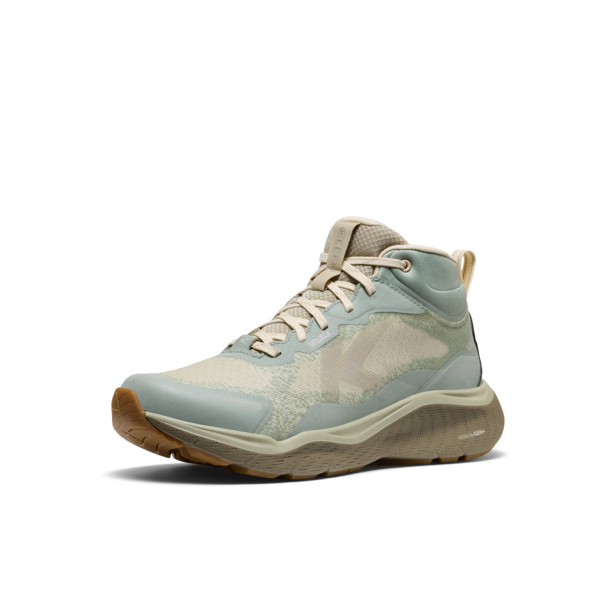 Keen Women's Leiki Waterproof Hiking Boot | Iceberg Green/Birch