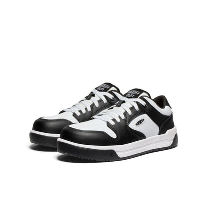 Keen Women's Overton Work Shoe (Carbon Toe) | Star White/Black