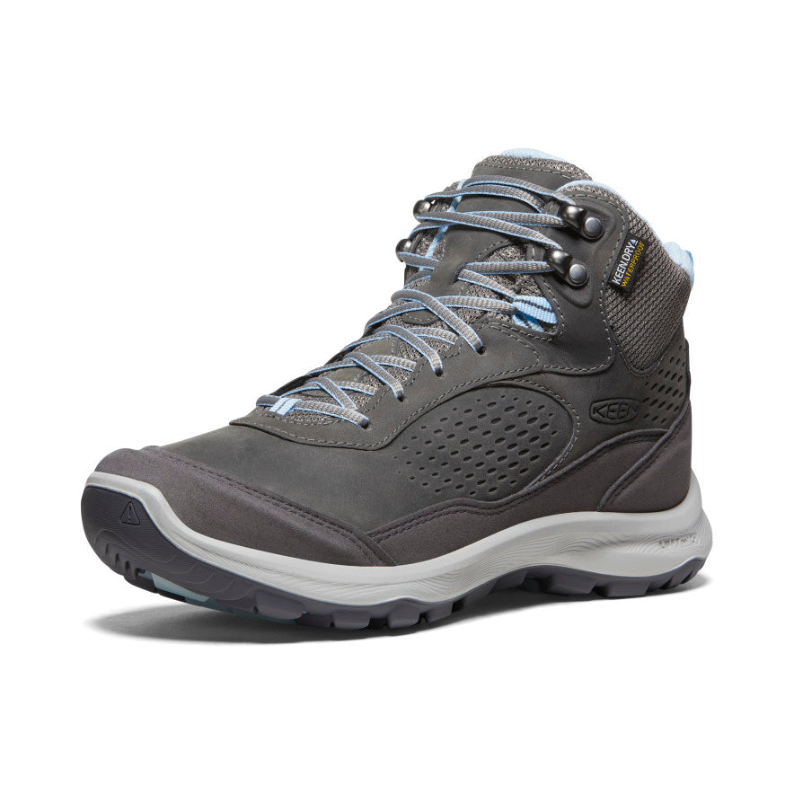 Keen Women's Terradora Explorer Waterproof Boot | Steel Grey/Clear Sky