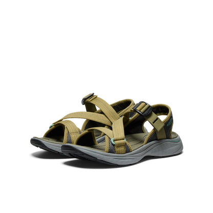 Keen Women's Leiki Open-Toe Sandal | Martini Olive/Granite Green
