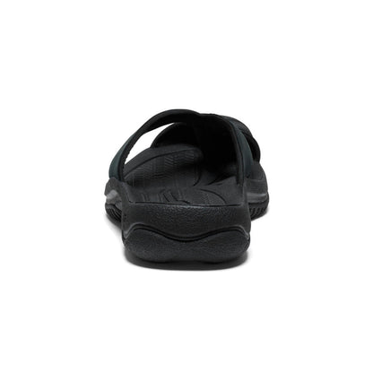 Keen Men's Waimea Leather Flip-Flop | Black/Black