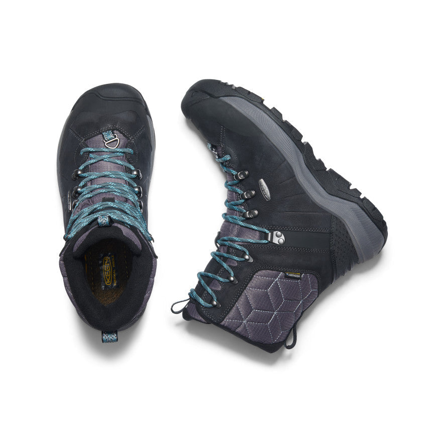 Keen Women's Revel IV High Polar Waterproof Boot | Black/North Atlantic