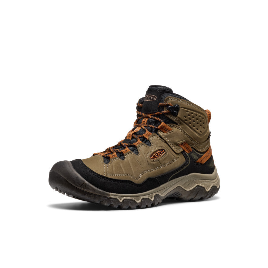 Keen Men's Targhee IV Waterproof Hiking Boot | Sea Turtle/Roasted Pecan