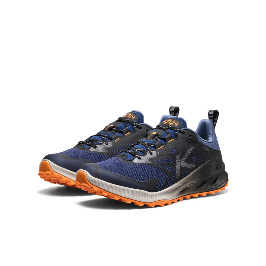 Keen Men's Zionic NXT Waterproof Hiking Shoe | Naval Academy/Bright Marigold