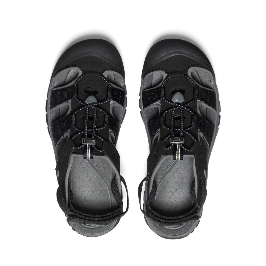Keen Men's Rapids H2 Sandal | Black/Steel Grey