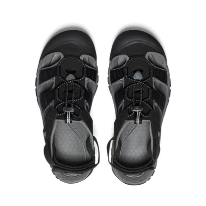 Keen Men's Rapids H2 Sandal | Black/Steel Grey