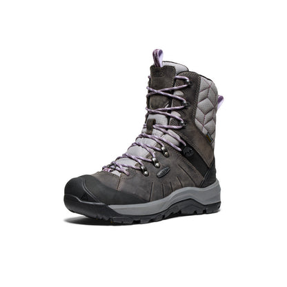 Keen Women's Revel IV High Polar Waterproof Boot | Steel Grey/Orchid Petal