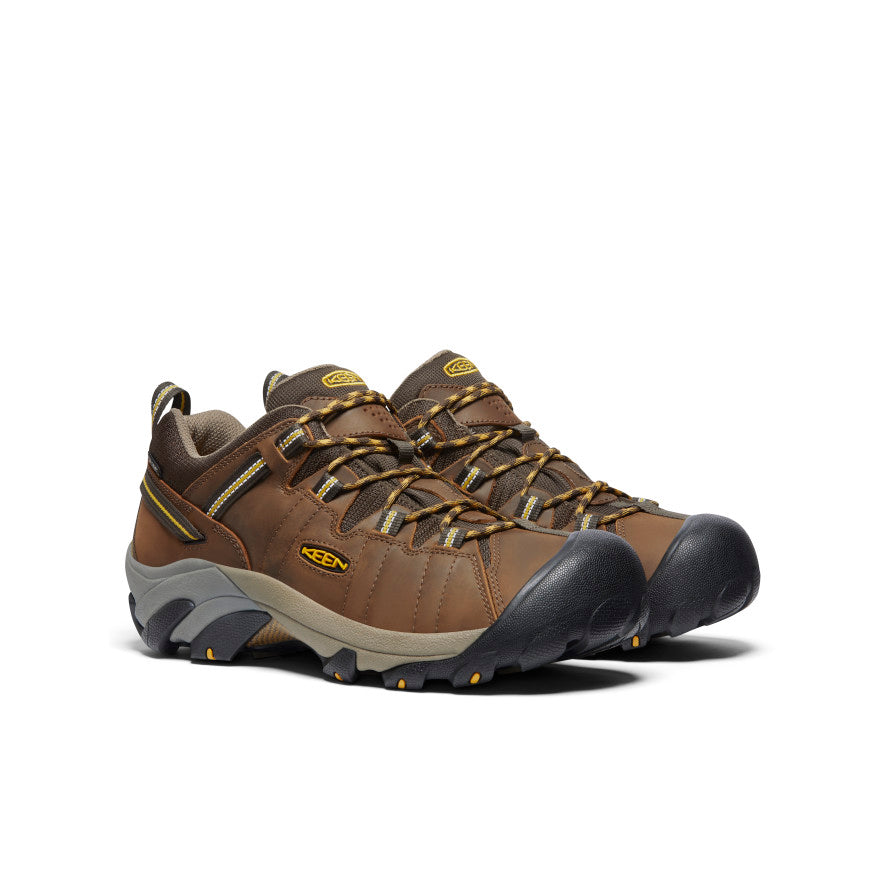 Keen Men's Targhee II Waterproof Wide | Cascade Brown/Golden Yellow