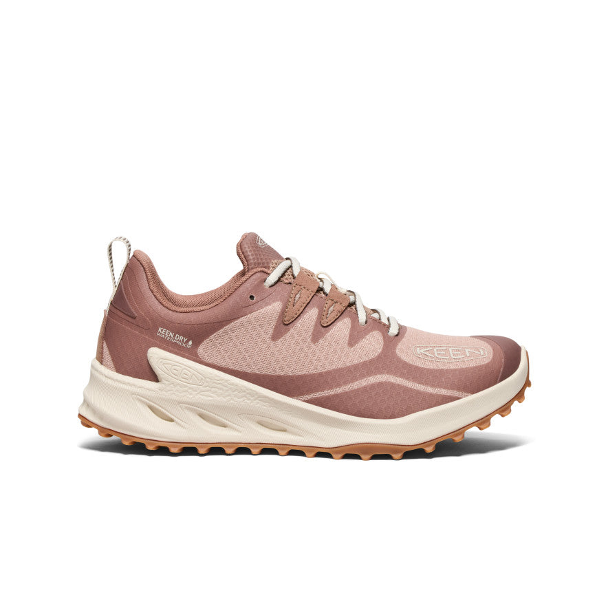 Keen Women's Zionic Waterproof Hiking Shoe | Warm Taupe/Raw Umber
