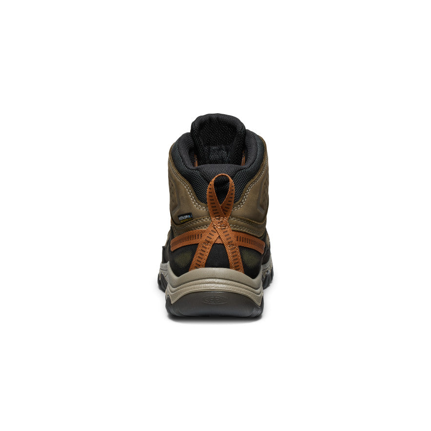 Keen Men's Targhee IV Waterproof Hiking Boot | Sea Turtle/Roasted Pecan