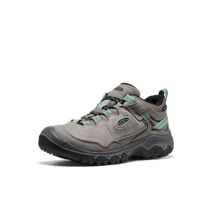 Keen Women's Targhee IV Waterproof Hiking Shoe | Alloy/Granite Green