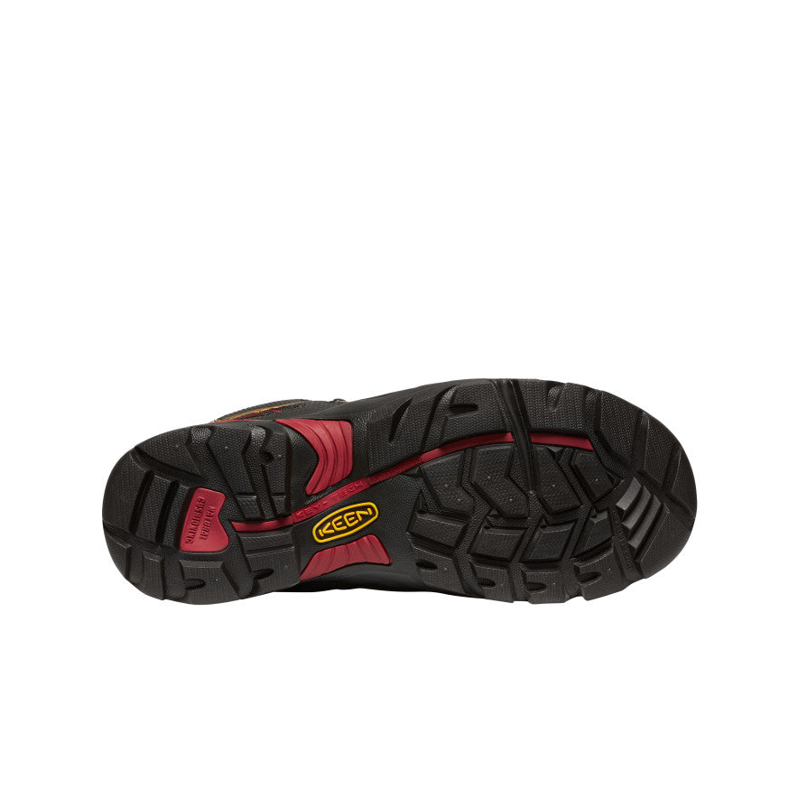 Keen Men's Pittsburgh 6" Waterproof Boot (Steel Toe) | Bison