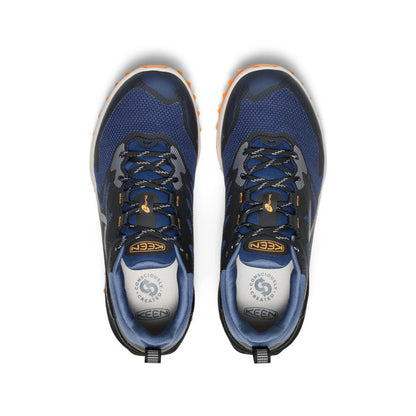 Keen Men's Zionic NXT Waterproof Hiking Shoe | Naval Academy/Bright Marigold