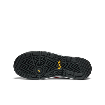Keen Men's Overton Mid Work Shoe (Carbon Toe) | Steel Grey/Black
