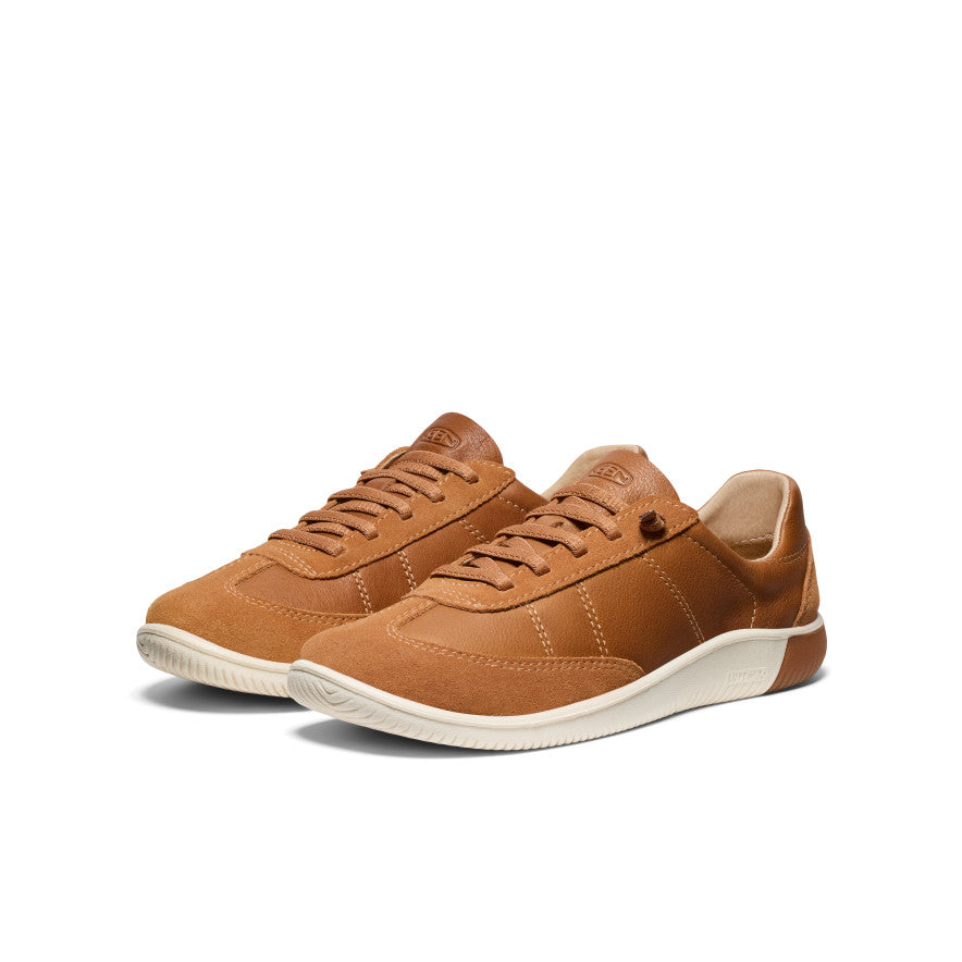 Keen Women's KNX T-Toe Sneaker | Chipmunk/Birch