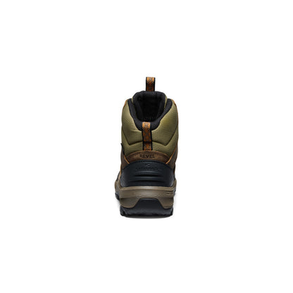 Keen Men's Revel IV Polar Waterproof Boot | Bison/Orange Pepper