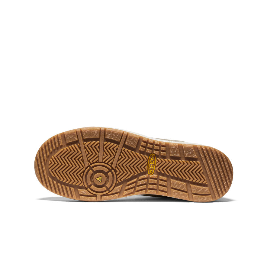 Keen Men's Kenton Mid Work Shoe (Carbon Toe) | Brindle/Gum