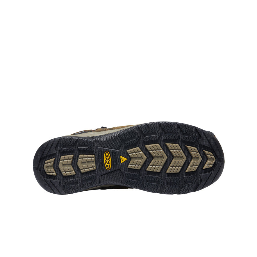 Keen Men's Flint II Waterproof Mid (Soft Toe) | Black Olive/Brindle
