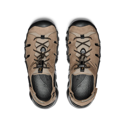 Keen Men's Hyperport Fisherman Leather Sandal | Brindle/Oak Buff