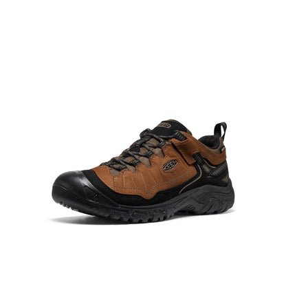Keen Men's Targhee IV Waterproof Hiking Shoe | Bison/Black