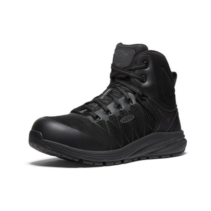 Keen Men's Vista Energy Mid INT MET (Carbon Toe) | Black/Raven