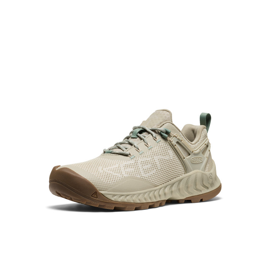 Keen Women's NXIS EVO Waterproof Shoe | Abbey Stone/Iceberg Green