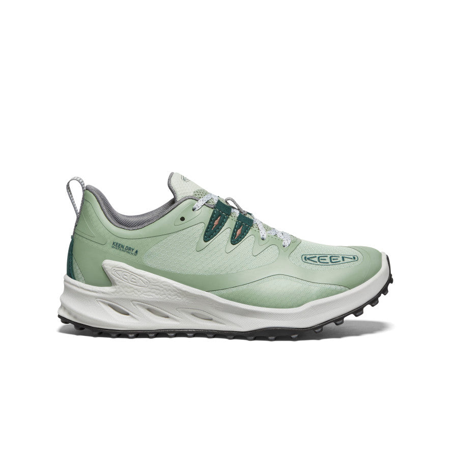 Keen Women's Zionic Waterproof Hiking Shoe | Desert Sage/Ember Glow