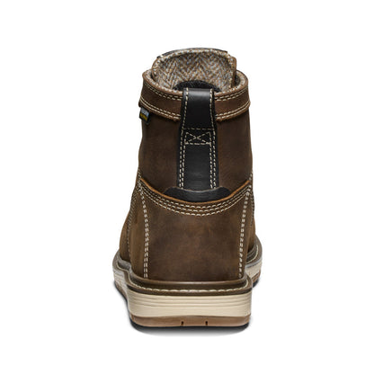 Keen Women's San Jose 6" Waterproof Boot (Aluminum Toe) | Cascade Brown/Gum