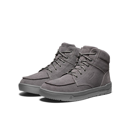 Keen Men's Gibson Boot (Soft Toe) | Steel Grey/Steel Grey