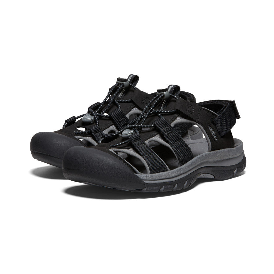 Keen Men's Rapids H2 Sandal | Black/Steel Grey