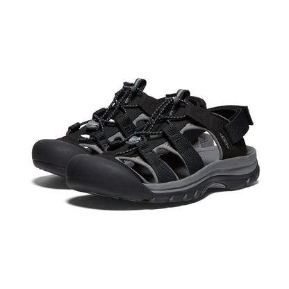 Keen Men's Rapids H2 Sandal | Black/Steel Grey