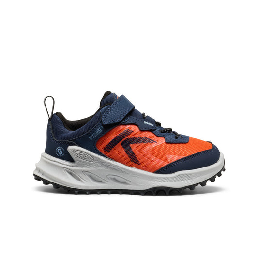 Keen Little Kids' Zionic Waterproof Shoe | Naval Academy/Scarlet Ibis