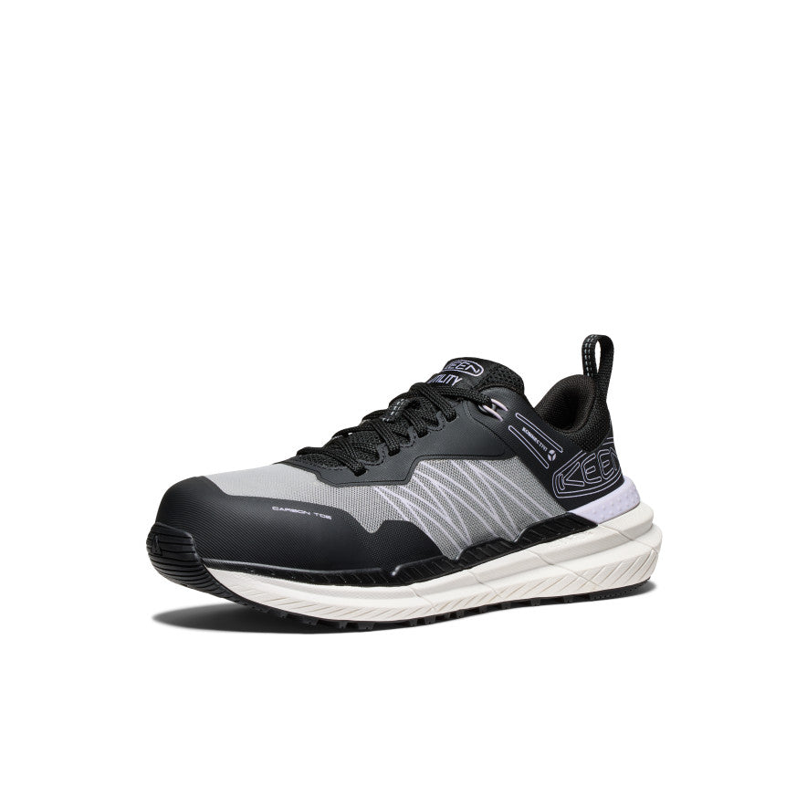 Keen Women's Speedworks Work Sneaker (Carbon Toe) | Thistle/Black