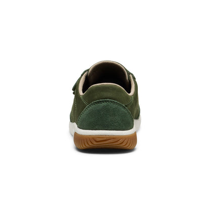 Keen Big Kids' KNX T-Toe Sneaker | Bronze Green/Star White