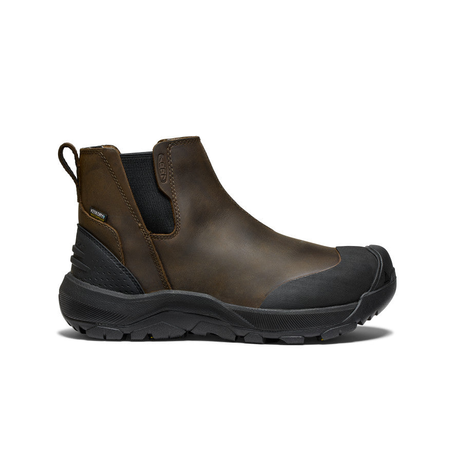 Keen Men's Revel IV Waterproof Chelsea | Canteen/Black