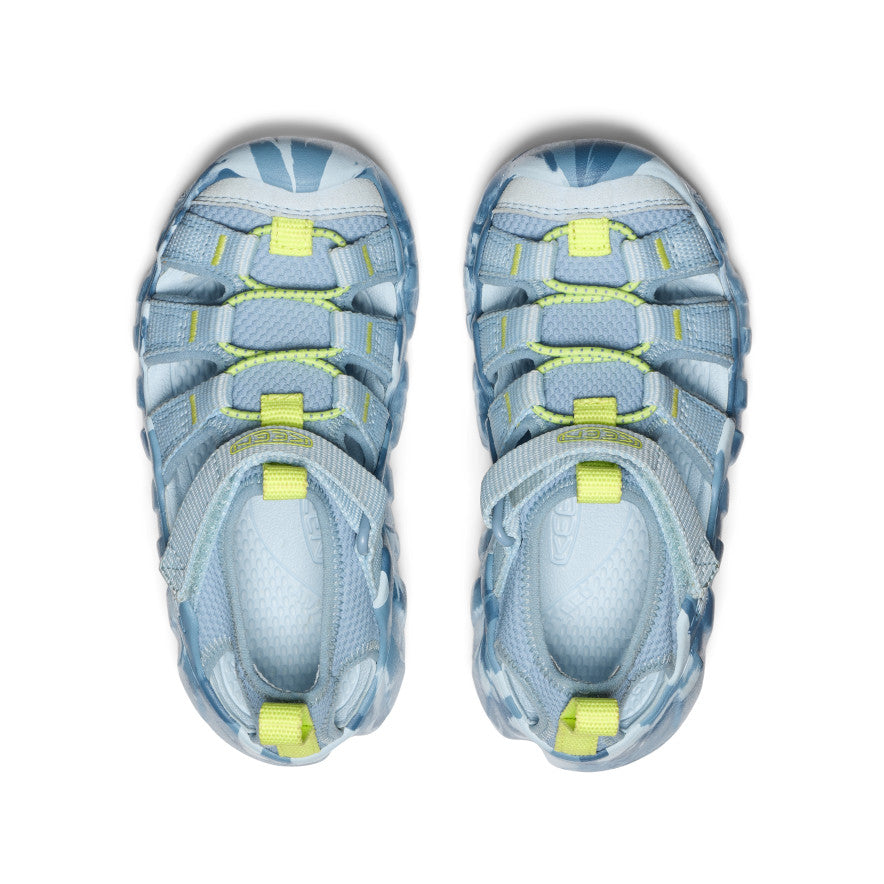 Keen Little Kids' Hyperport H2 Sandal | Skyway/Faded Denim