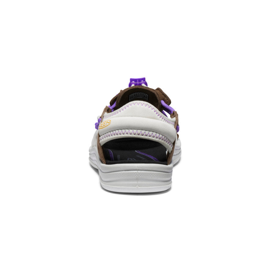 Keen Women's UNEEK II Open Toe X Emmi | Dark Earth/Tillandsia Purple