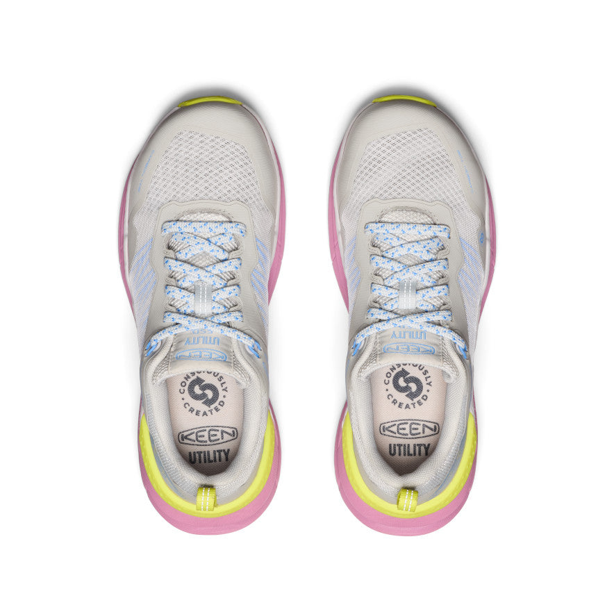 Keen Women's Speedworks ESD Work Sneaker (Carbon Toe) | Alloy/Moonlight Mauve