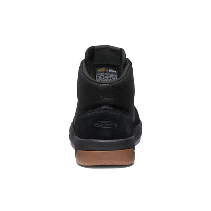Keen Men's Kenton Mid Work Shoe (Carbon Toe) | Black/Gum