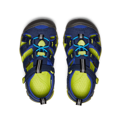 Keen Little Kids' Seacamp II CNX | Naval Academy/Chartreuse