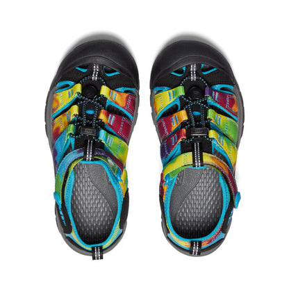 Keen Big Kids' Newport H2 | Rainbow Tie Dye