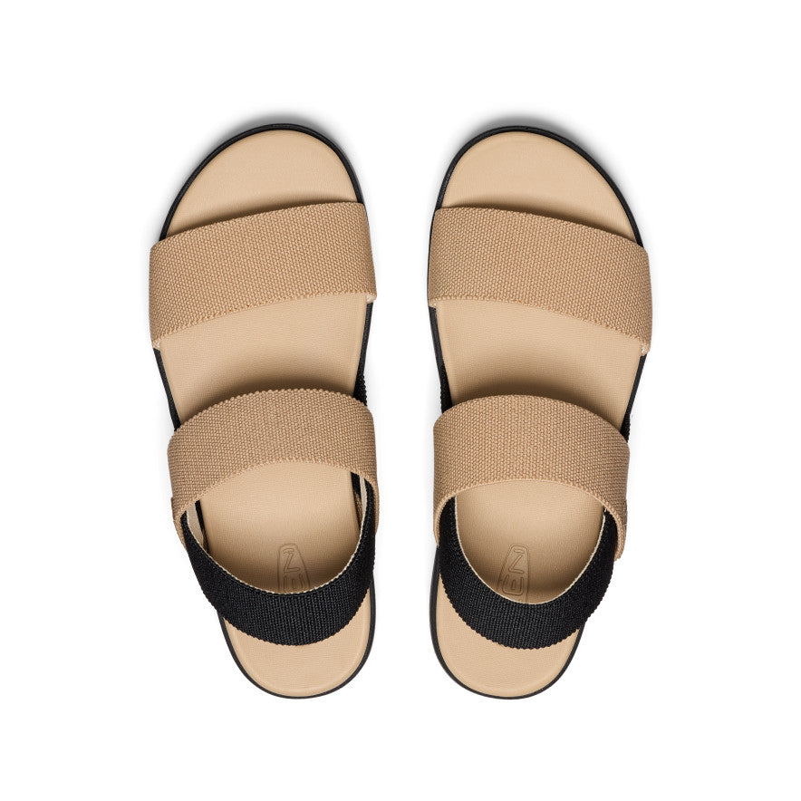 Keen Women's Elle Backstrap Sandal | Cornstalk/Black